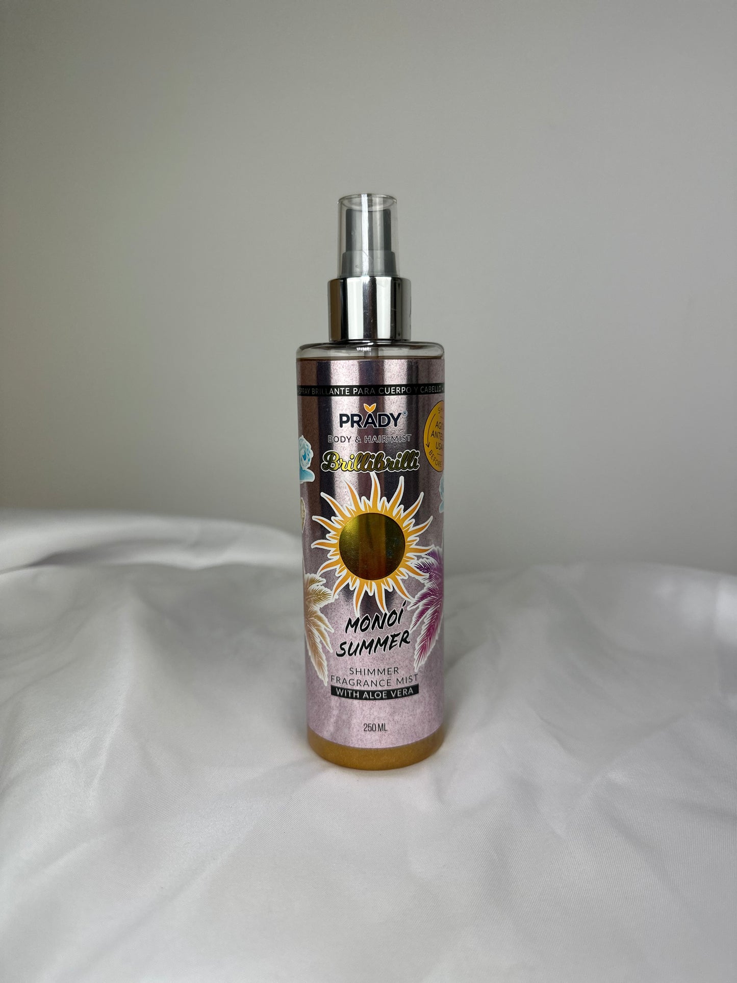 Brume corporelle Monoï Summer pailletée