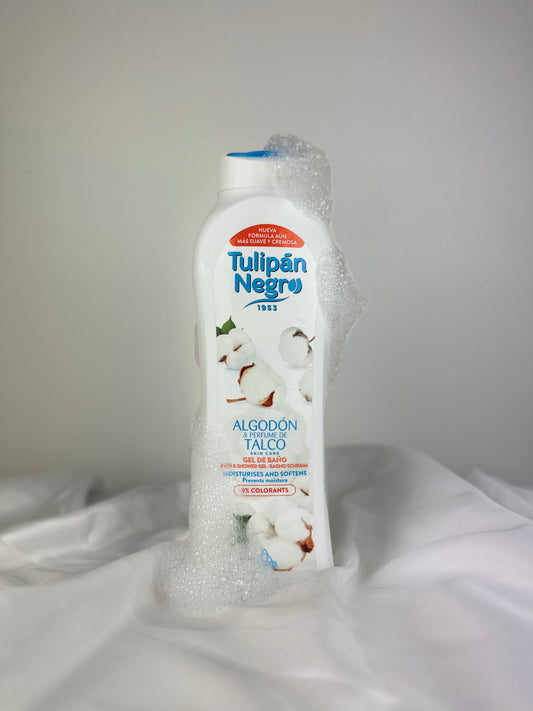 Gel douche Tulipán Negro Coton & Talc