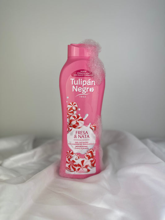 Gel douche Tulipán Negro Fraise Chantilly