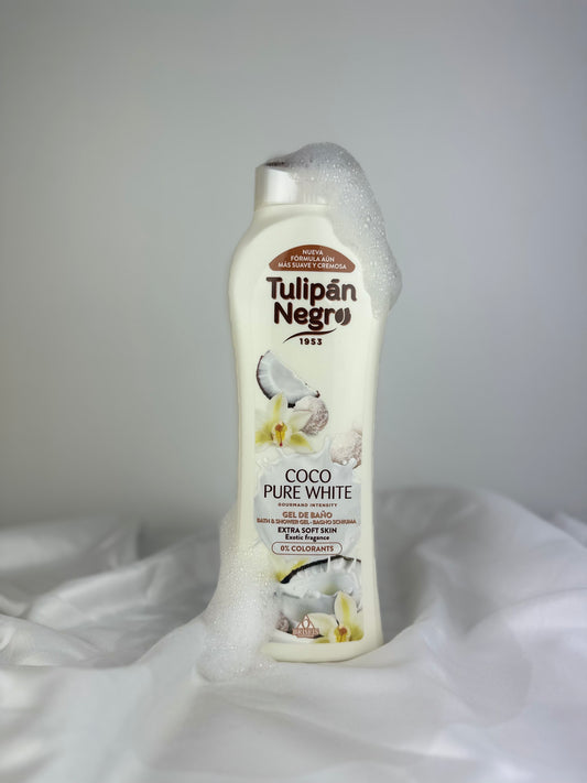 Gel douche Tulipán Negro Coco Pure White
